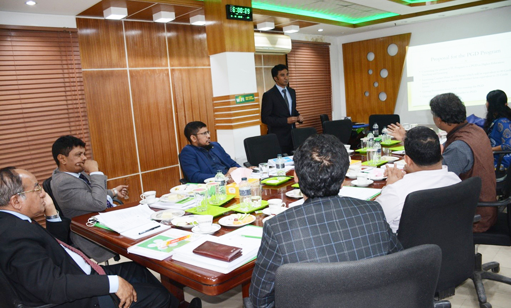 Consultation session on PGD in Education launching in GUB