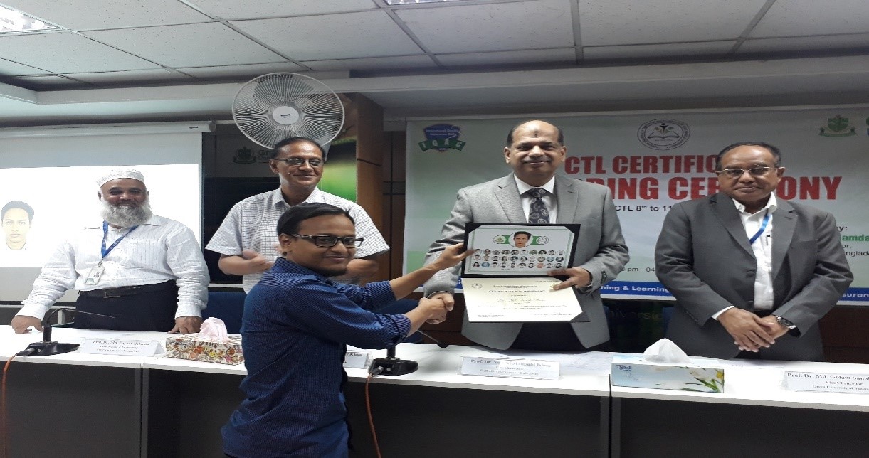 CTL participant's receiving Certificates